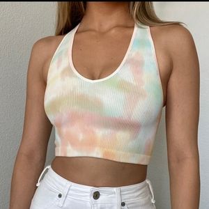 Free People Tie Dye Crop